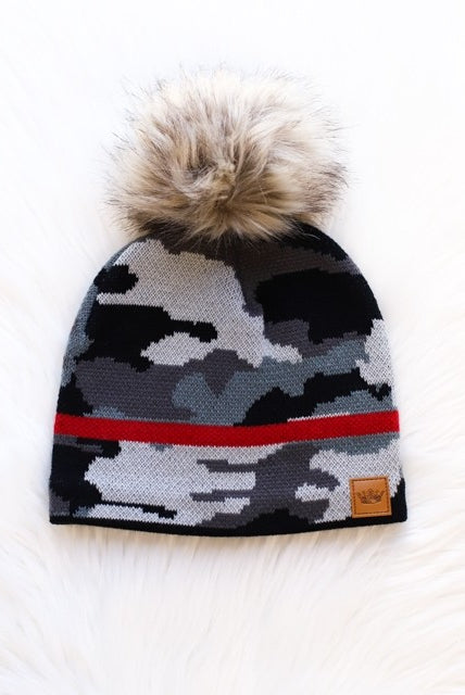 Camo Beanie-Beanies-Anna Kaytes Boutique-Anna Kaytes Boutique, Women's Fashion Boutique in Grinnell, Iowa