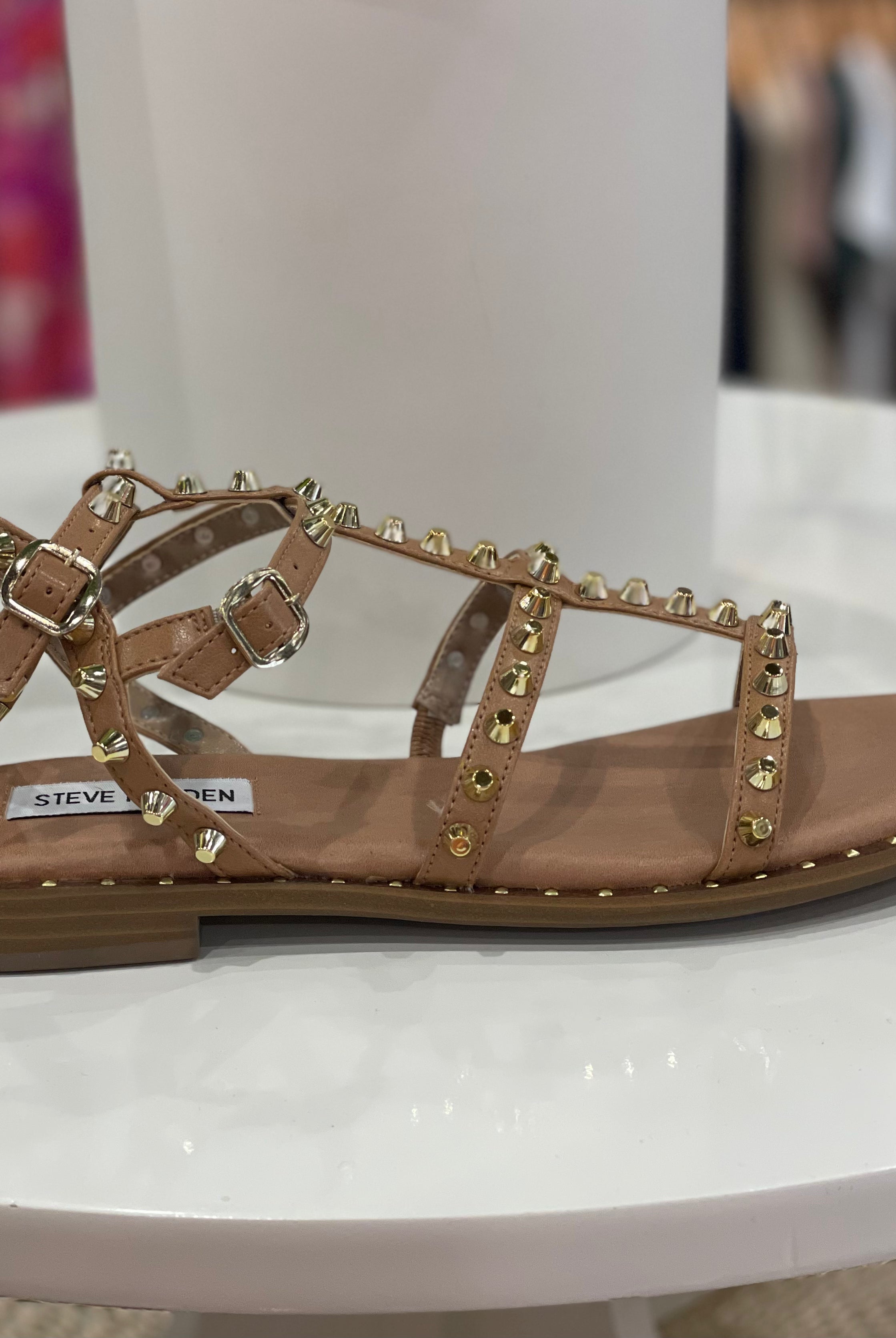 Steve Madden Sunnie Sandal - Tan-Sandals-Steve Madden Sunnie-Anna Kaytes Boutique, Women's Fashion Boutique in Grinnell, Iowa