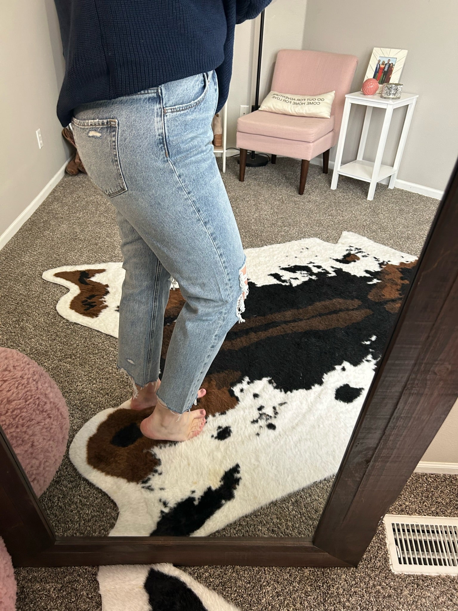 The Mallory Distressed Mom Jean-Jeans-Vervet-Anna Kaytes Boutique, Women's Fashion Boutique in Grinnell, Iowa