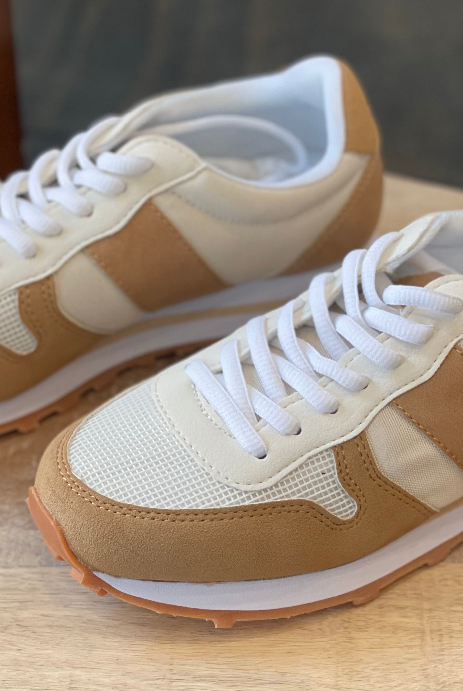 Kelly Color Block Sneakers- Toffee-Sneakers-Ccocci-Phoebe-Anna Kaytes Boutique, Women's Fashion Boutique in Grinnell, Iowa