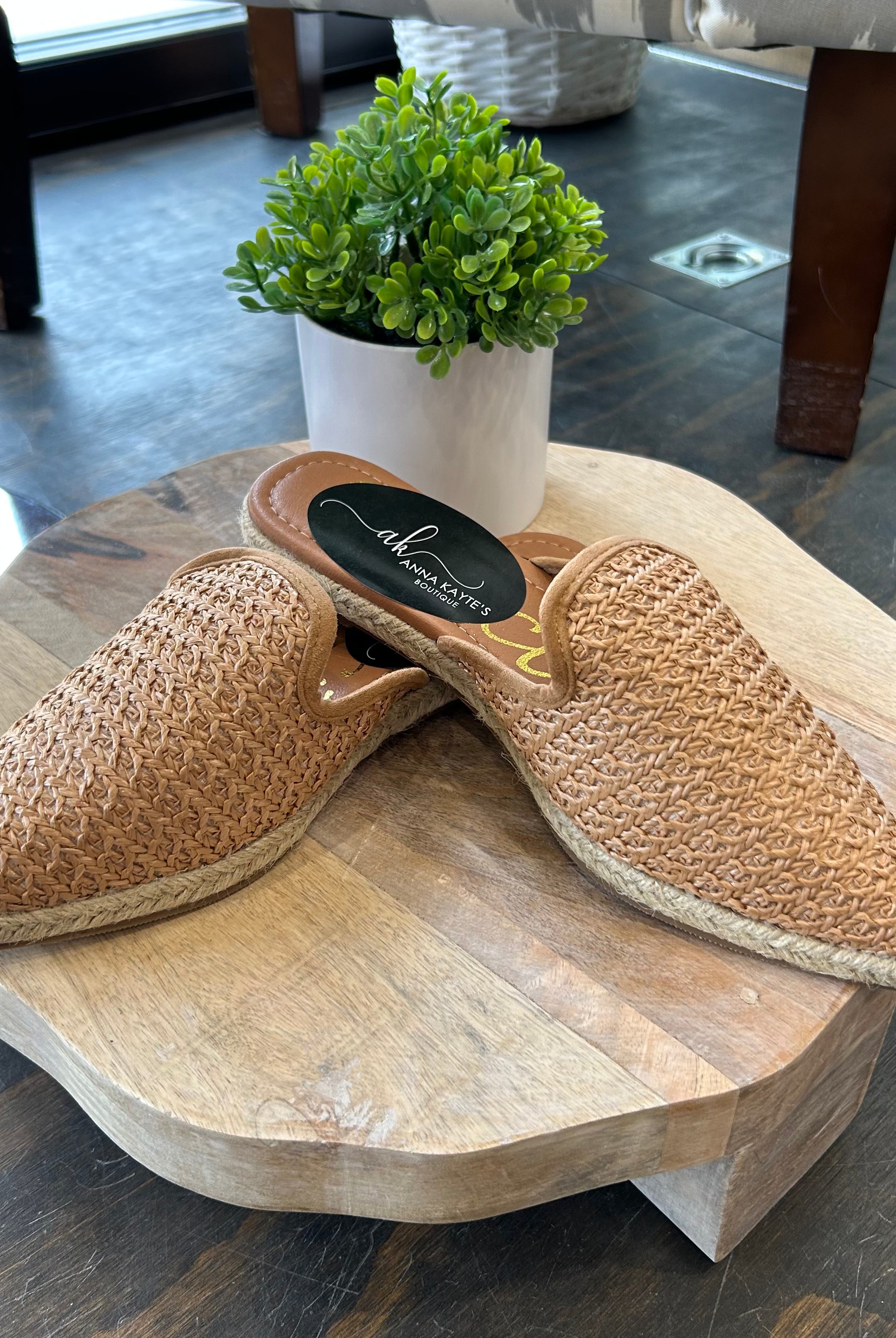 Ivy Woven Raffia Mule- Multiple Options-Slip-Ons-Ccocci- Annabelle-Anna Kaytes Boutique, Women's Fashion Boutique in Grinnell, Iowa