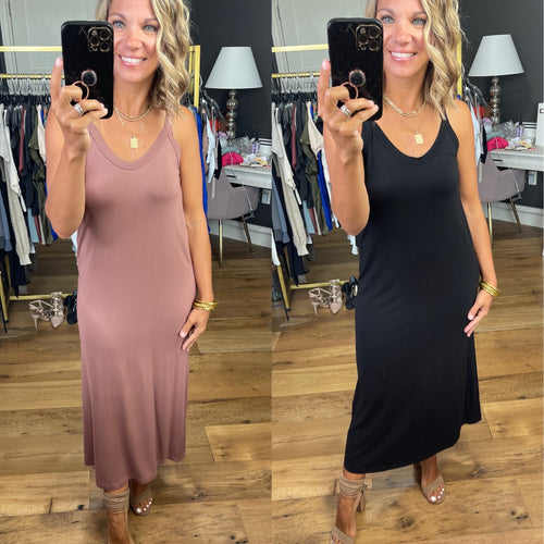 Put It Together Midi Dress - Multiple Options-Be cool 82561-Anna Kaytes Boutique, Women's Fashion Boutique in Grinnell, Iowa