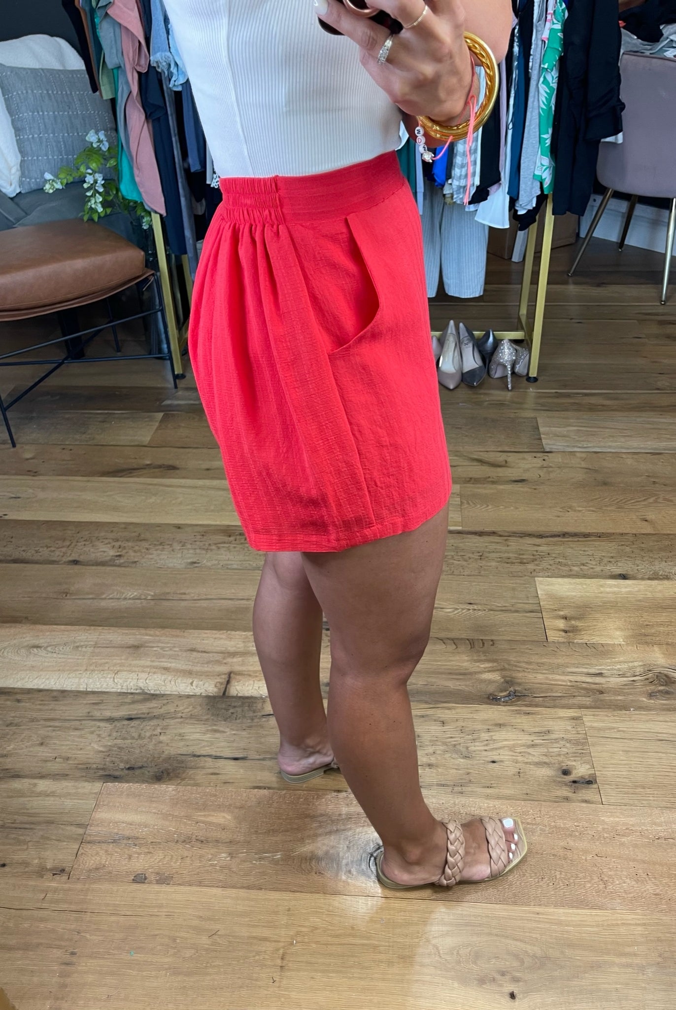 Seeing Clearly Patterned Short - Multiple Options-Shorts-Jodifl G9042-Anna Kaytes Boutique, Women's Fashion Boutique in Grinnell, Iowa