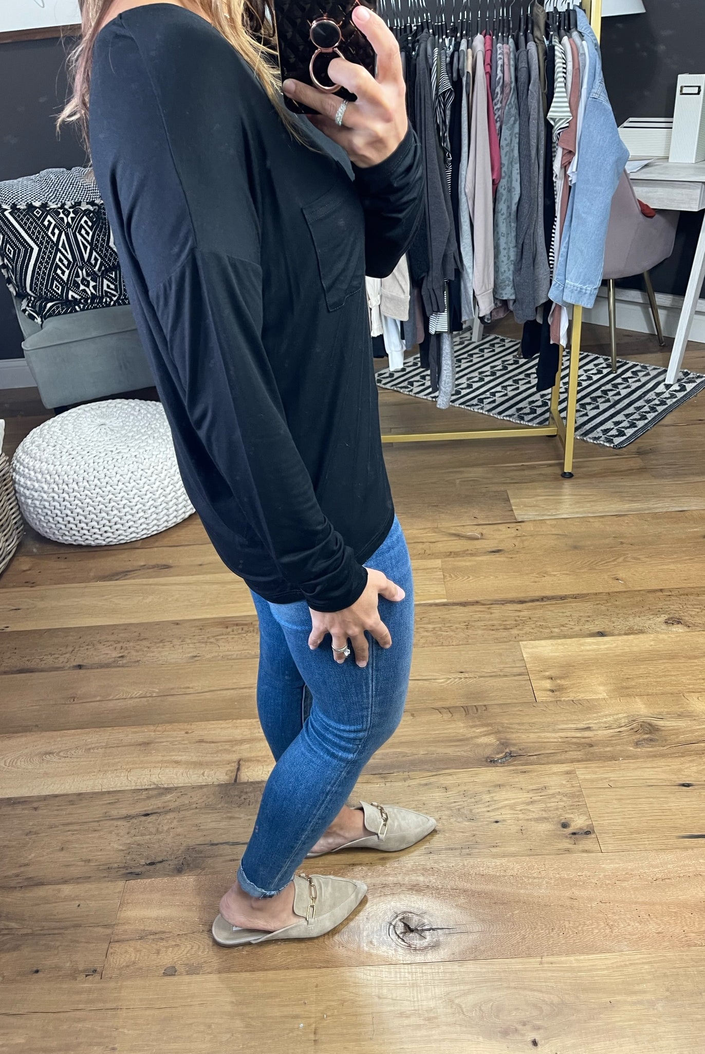 The Maylee Wide-Neck Longsleeve - Multiple Options-Long Sleeves-Double Zero DZ21G046-Anna Kaytes Boutique, Women's Fashion Boutique in Grinnell, Iowa