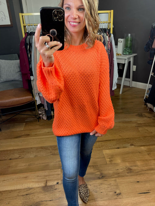 Back To The Beginning Textured Knit Crew Sweater - Multiple Options-Vine & Love VT60523A-Anna Kaytes Boutique, Women's Fashion Boutique in Grinnell, Iowa