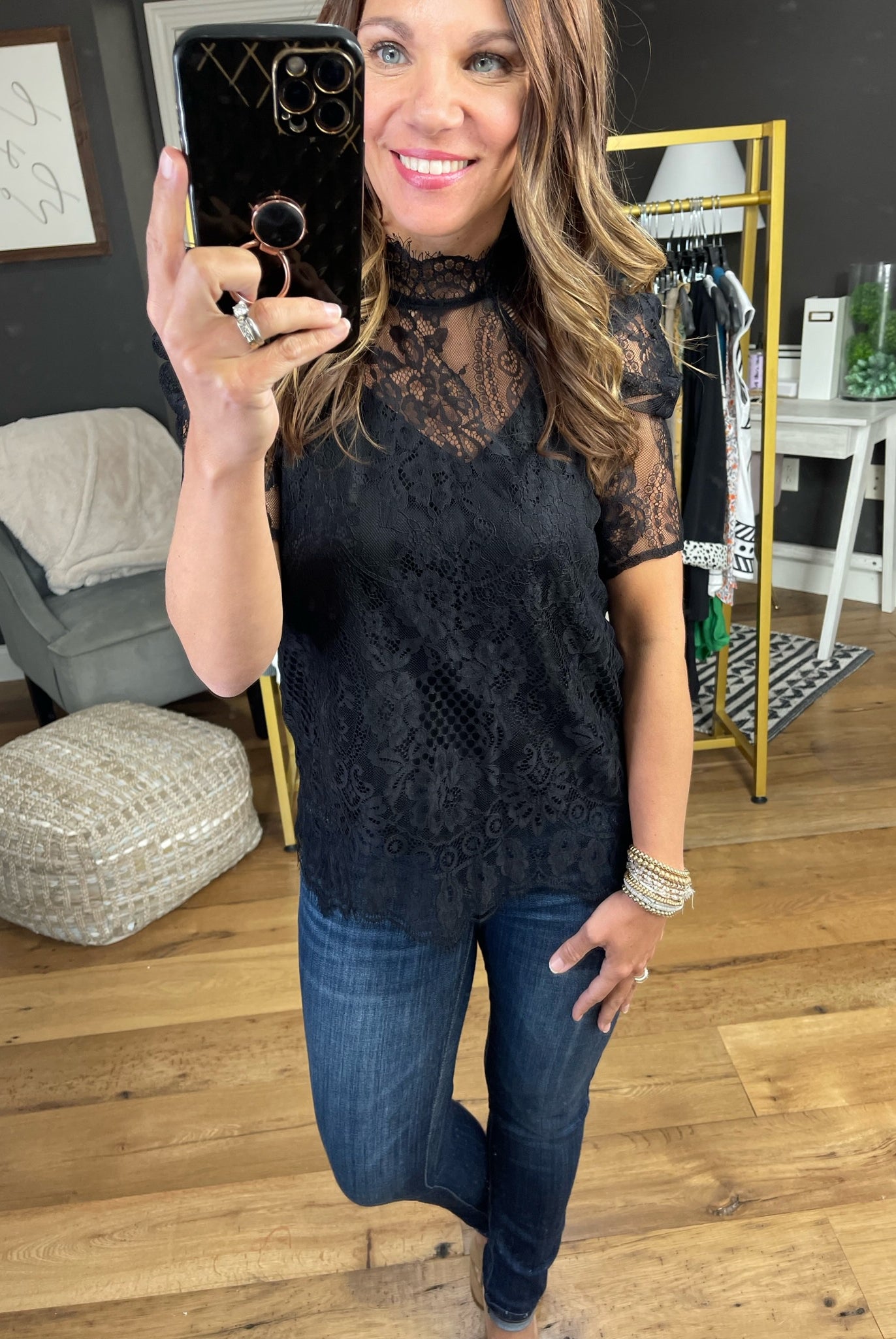 After Hours Lace Detail Top - Multiple Options-Sleeveless-Andree By Unit 18537-Anna Kaytes Boutique, Women's Fashion Boutique in Grinnell, Iowa