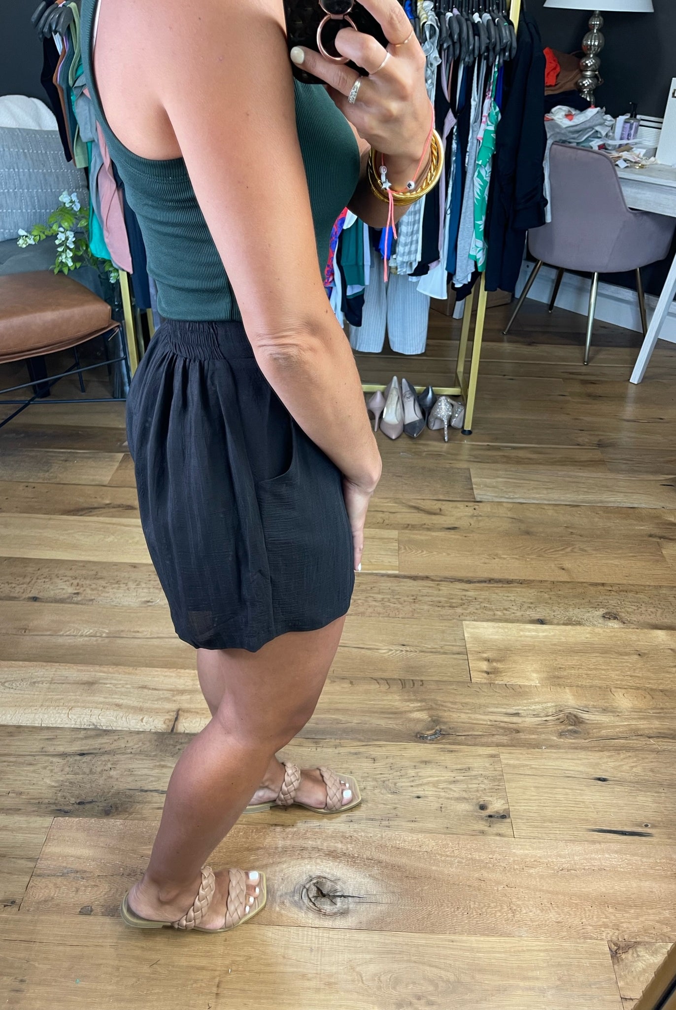 Seeing Clearly Patterned Short - Multiple Options-Shorts-Jodifl G9042-Anna Kaytes Boutique, Women's Fashion Boutique in Grinnell, Iowa