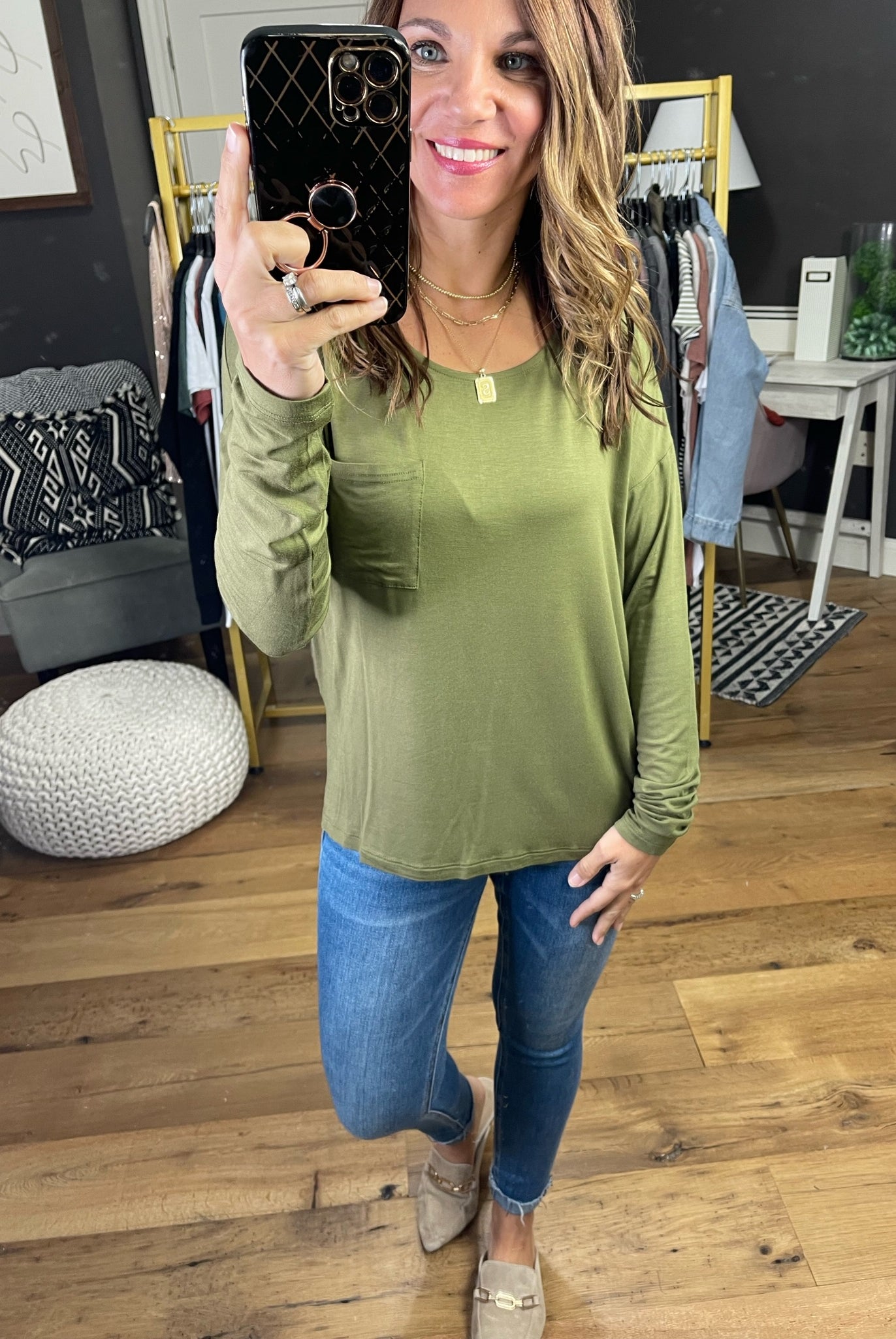 The Maylee Wide-Neck Longsleeve - Multiple Options-Long Sleeves-Double Zero DZ21G046-Anna Kaytes Boutique, Women's Fashion Boutique in Grinnell, Iowa