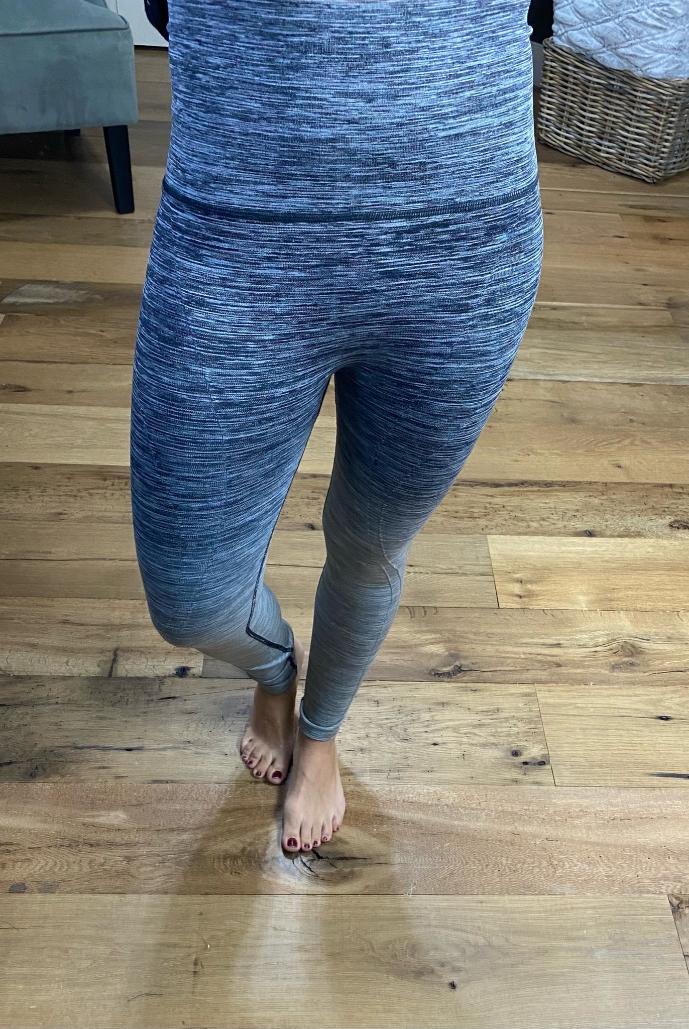 By The Bae Ombre Dip Dye High Waisted Legging with Contrast Stitching- Multiple Options-Leggings-Yelete ACT827001-Anna Kaytes Boutique, Women's Fashion Boutique in Grinnell, Iowa
