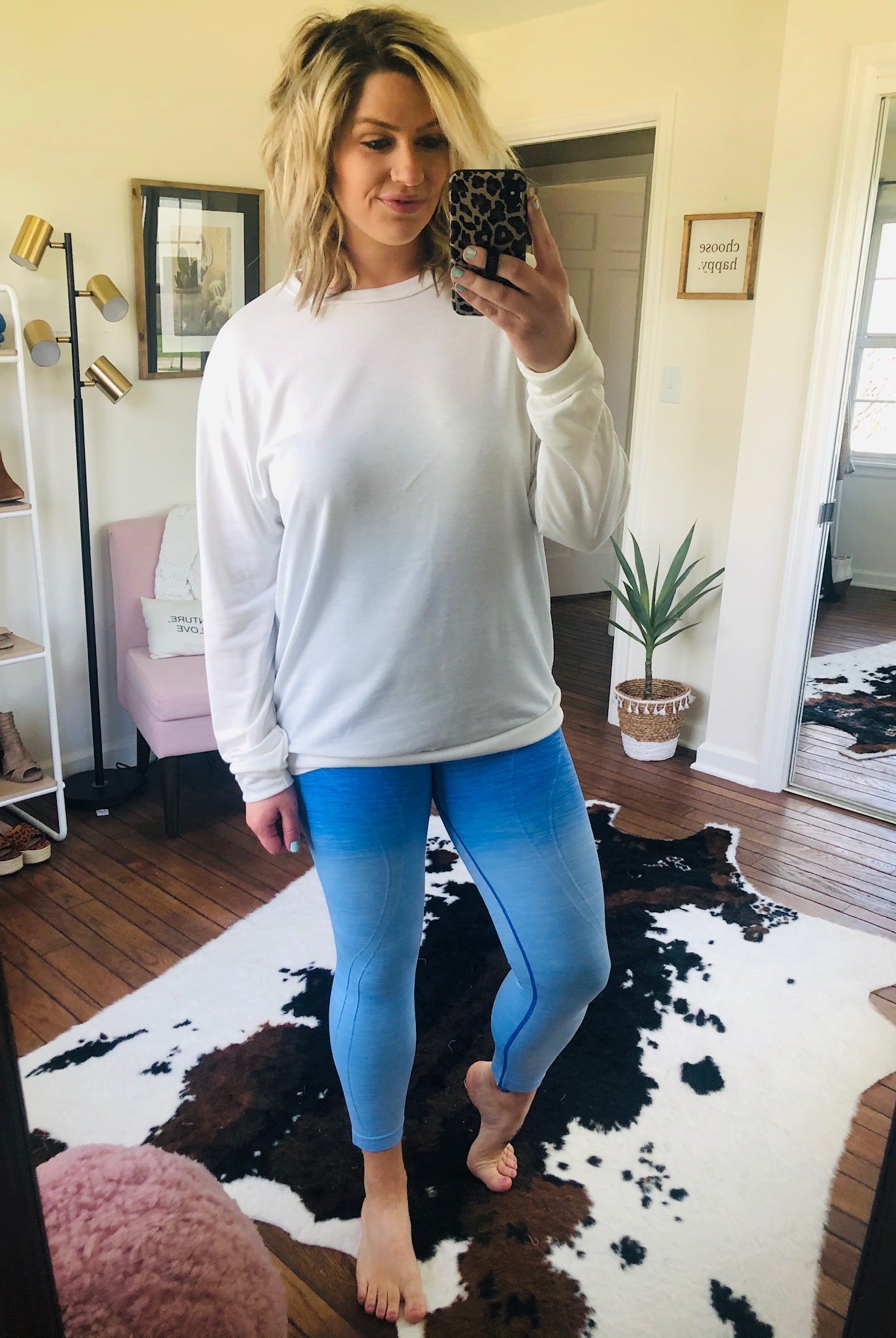 By The Bae Ombre Dip Dye High Waisted Legging with Contrast Stitching- Multiple Options-Leggings-Yelete ACT827001-Anna Kaytes Boutique, Women's Fashion Boutique in Grinnell, Iowa