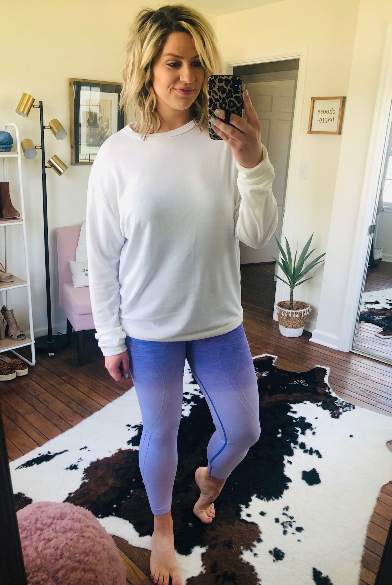 By The Bae Ombre Dip Dye High Waisted Legging with Contrast Stitching- Multiple Options-Leggings-Yelete ACT827001-Anna Kaytes Boutique, Women's Fashion Boutique in Grinnell, Iowa