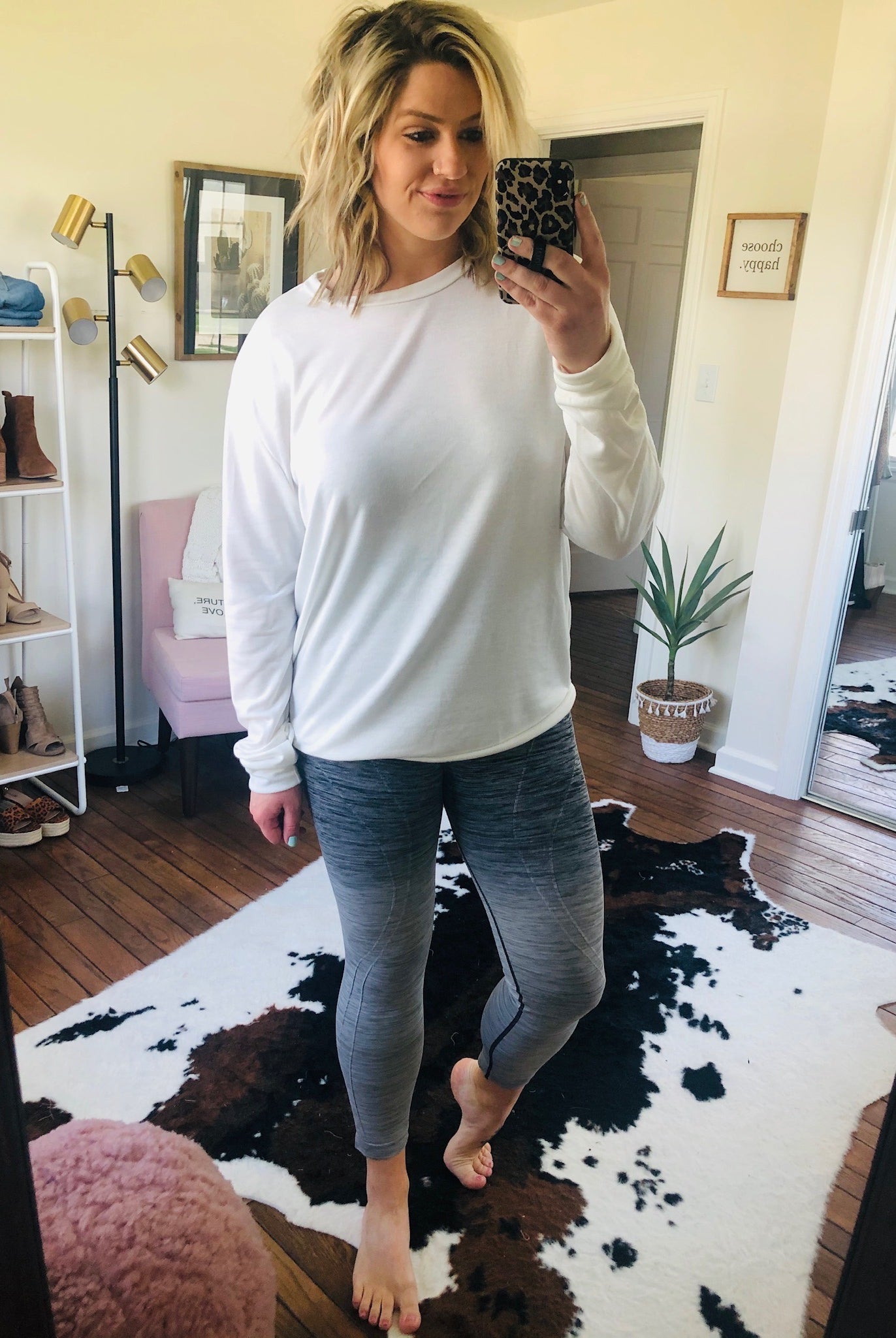 By The Bae Ombre Dip Dye High Waisted Legging with Contrast Stitching- Multiple Options-Leggings-Yelete ACT827001-Anna Kaytes Boutique, Women's Fashion Boutique in Grinnell, Iowa