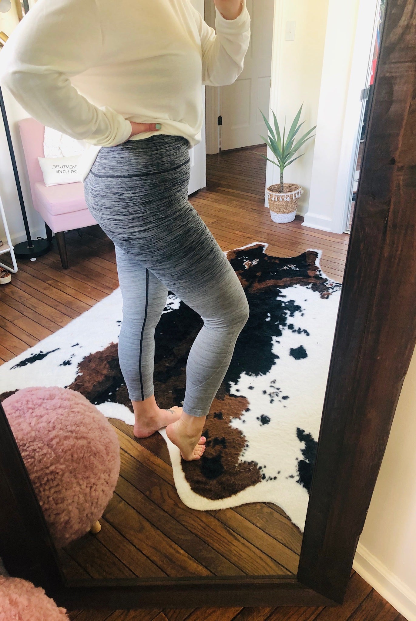 By The Bae Ombre Dip Dye High Waisted Legging with Contrast Stitching- Multiple Options-Leggings-Yelete ACT827001-Anna Kaytes Boutique, Women's Fashion Boutique in Grinnell, Iowa