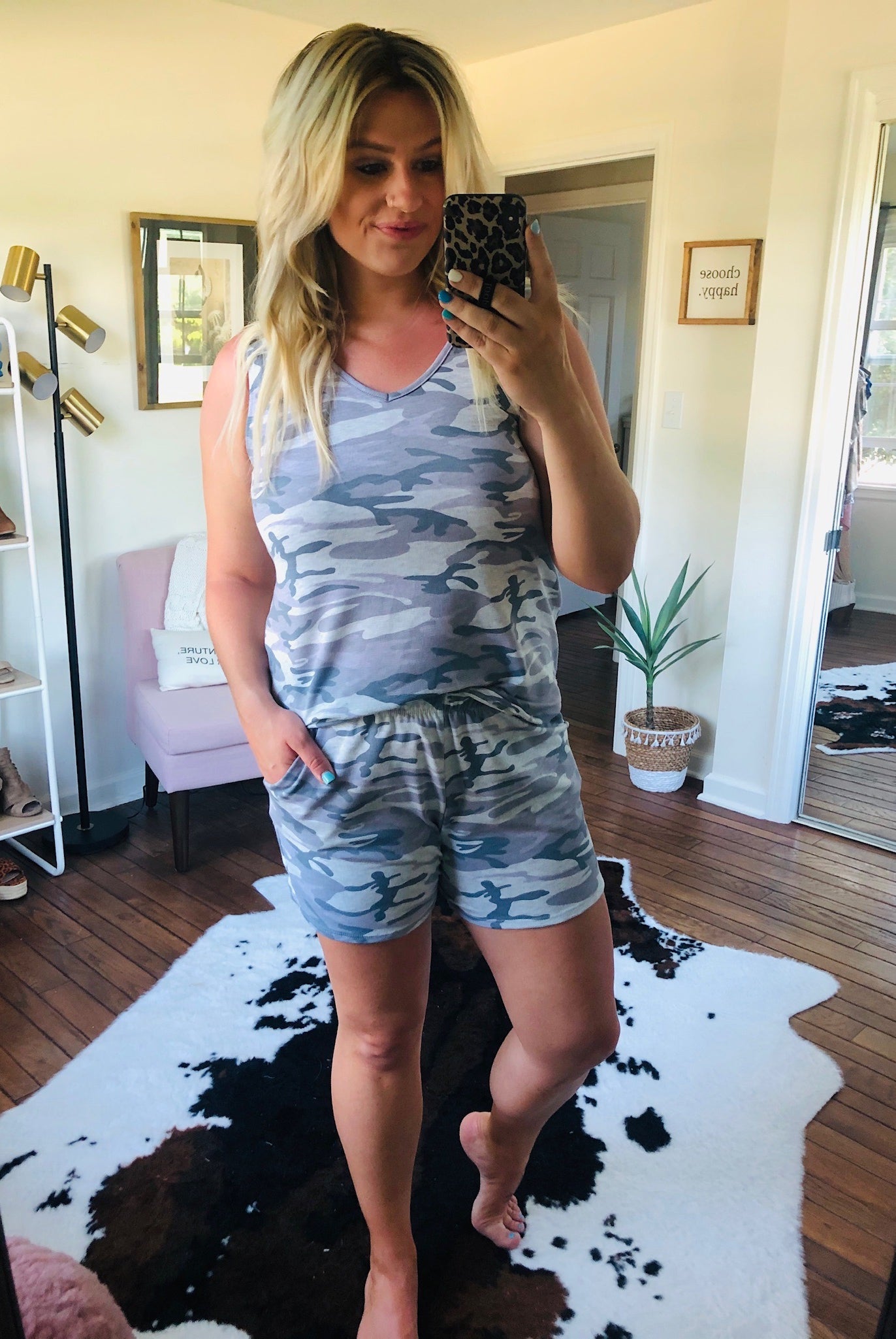 Closer To You Heather Grey Tank and Shorts Set-Two Piece Set-Lime & Chili LT5216-Anna Kaytes Boutique, Women's Fashion Boutique in Grinnell, Iowa