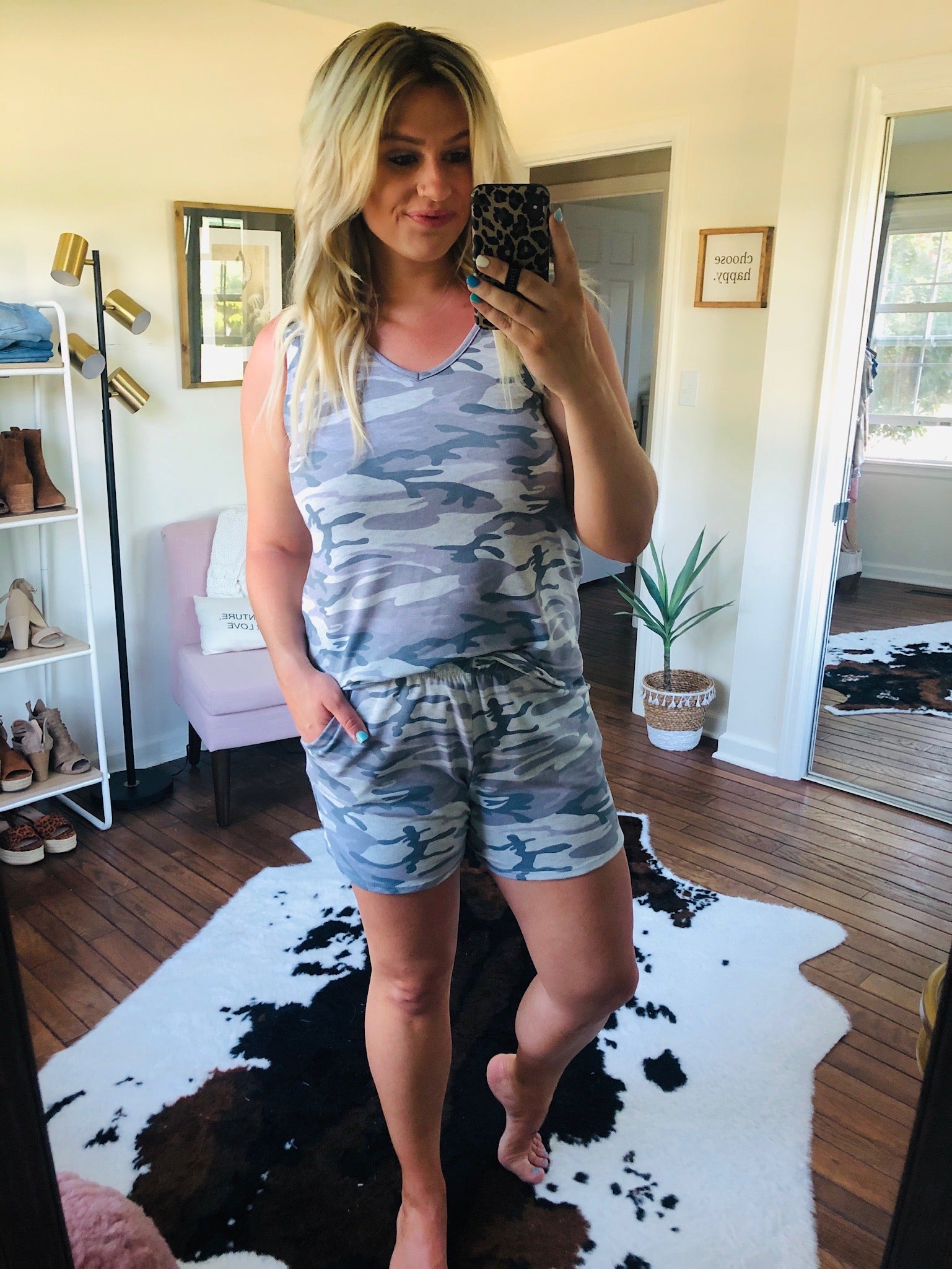 Closer To You Heather Grey Tank and Shorts Set-Two Piece Set-Lime & Chili LT5216-Anna Kaytes Boutique, Women's Fashion Boutique in Grinnell, Iowa
