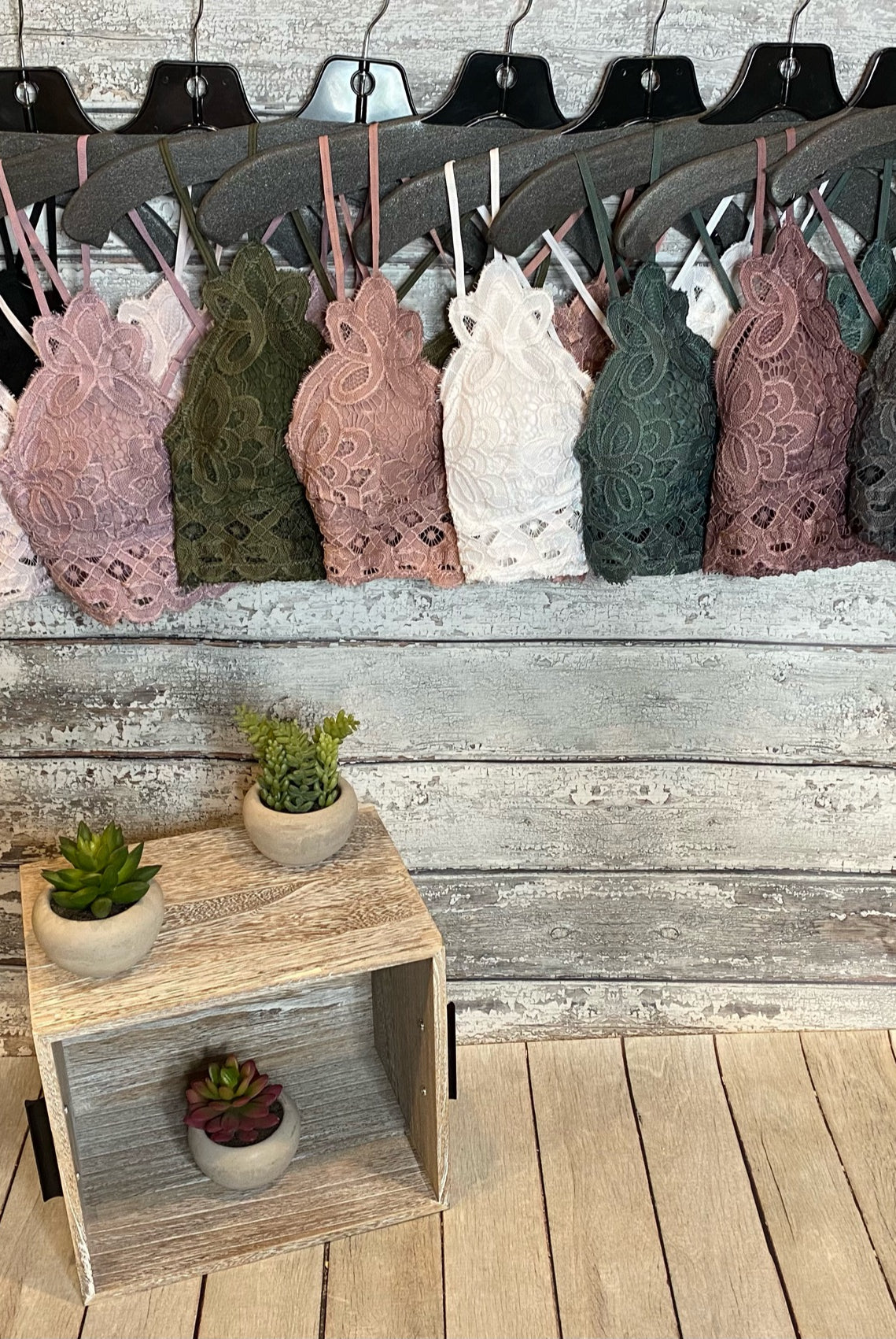 Enchanted Scalloped Bralette - Multiple Options-Bralettes-Anemone FT0918-Anna Kaytes Boutique, Women's Fashion Boutique in Grinnell, Iowa