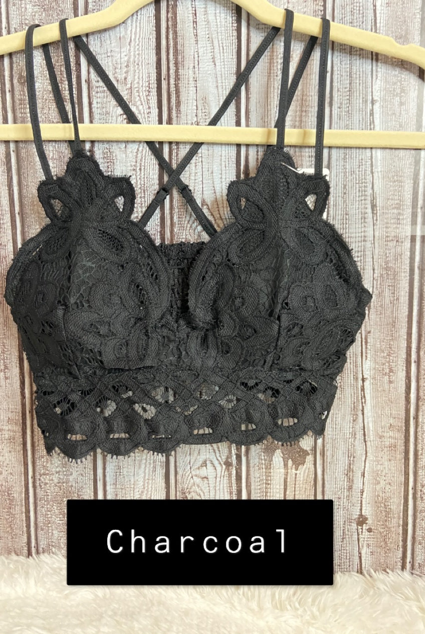 Enchanted Scalloped Bralette - Multiple Options-Bralettes-Anemone FT0918-Anna Kaytes Boutique, Women's Fashion Boutique in Grinnell, Iowa