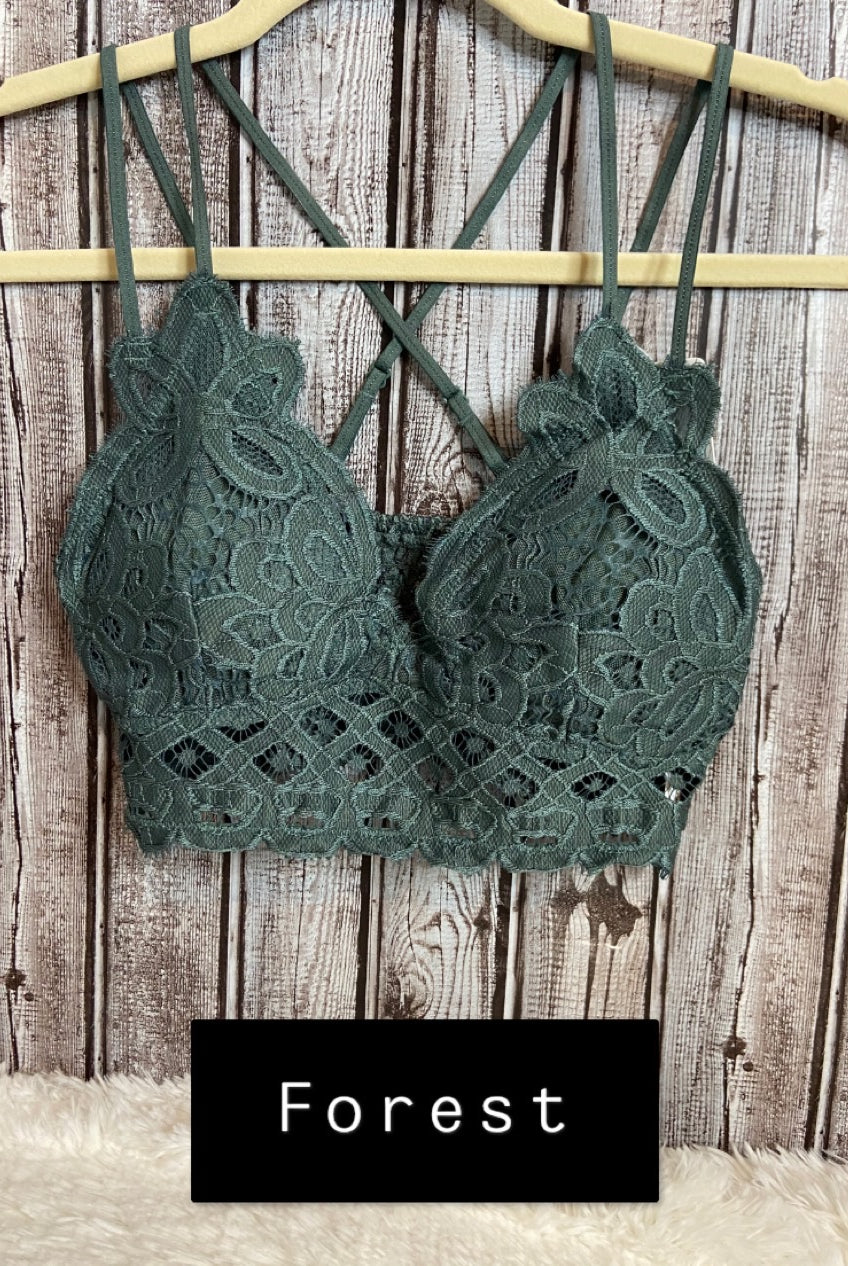 Enchanted Scalloped Bralette - Multiple Options-Bralettes-Anemone FT0918-Anna Kaytes Boutique, Women's Fashion Boutique in Grinnell, Iowa