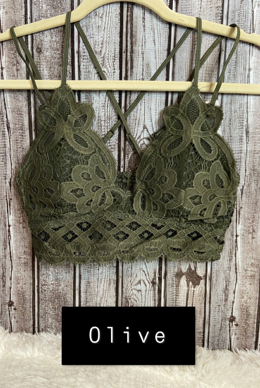 Enchanted Scalloped Bralette - Multiple Options-Bralettes-Anemone FT0918-Anna Kaytes Boutique, Women's Fashion Boutique in Grinnell, Iowa