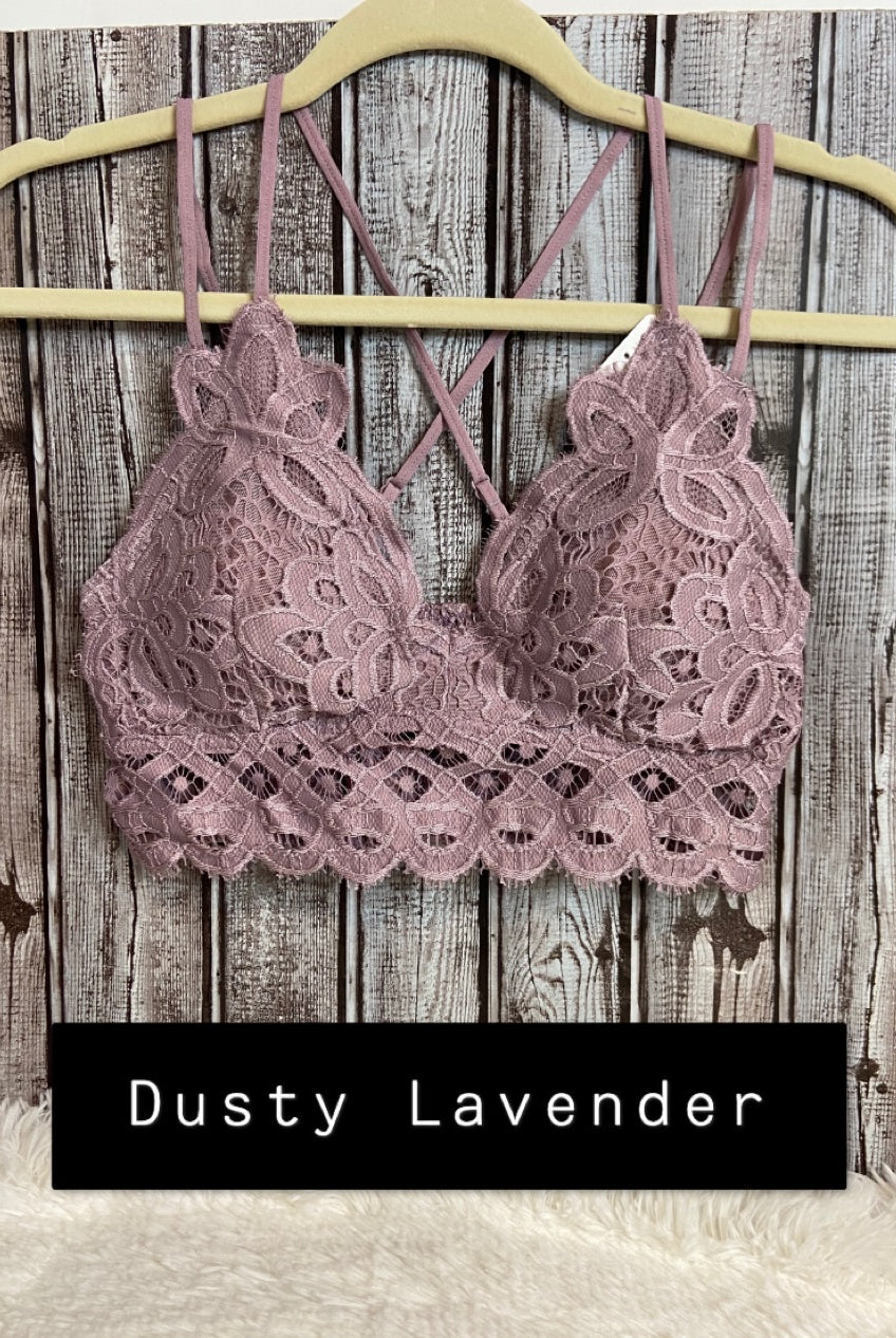 Enchanted Scalloped Bralette - Multiple Options-Bralettes-Anemone FT0918-Anna Kaytes Boutique, Women's Fashion Boutique in Grinnell, Iowa