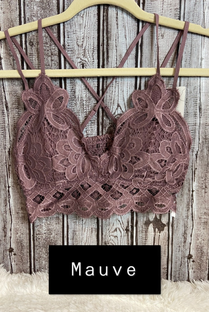 Enchanted Scalloped Bralette - Multiple Options-Bralettes-Anemone FT0918-Anna Kaytes Boutique, Women's Fashion Boutique in Grinnell, Iowa