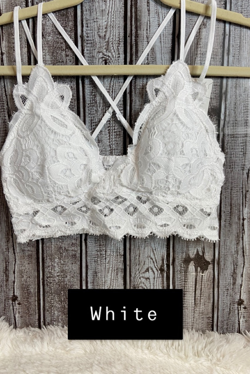 Enchanted Scalloped Bralette - Multiple Options-Bralettes-Anemone FT0918-Anna Kaytes Boutique, Women's Fashion Boutique in Grinnell, Iowa