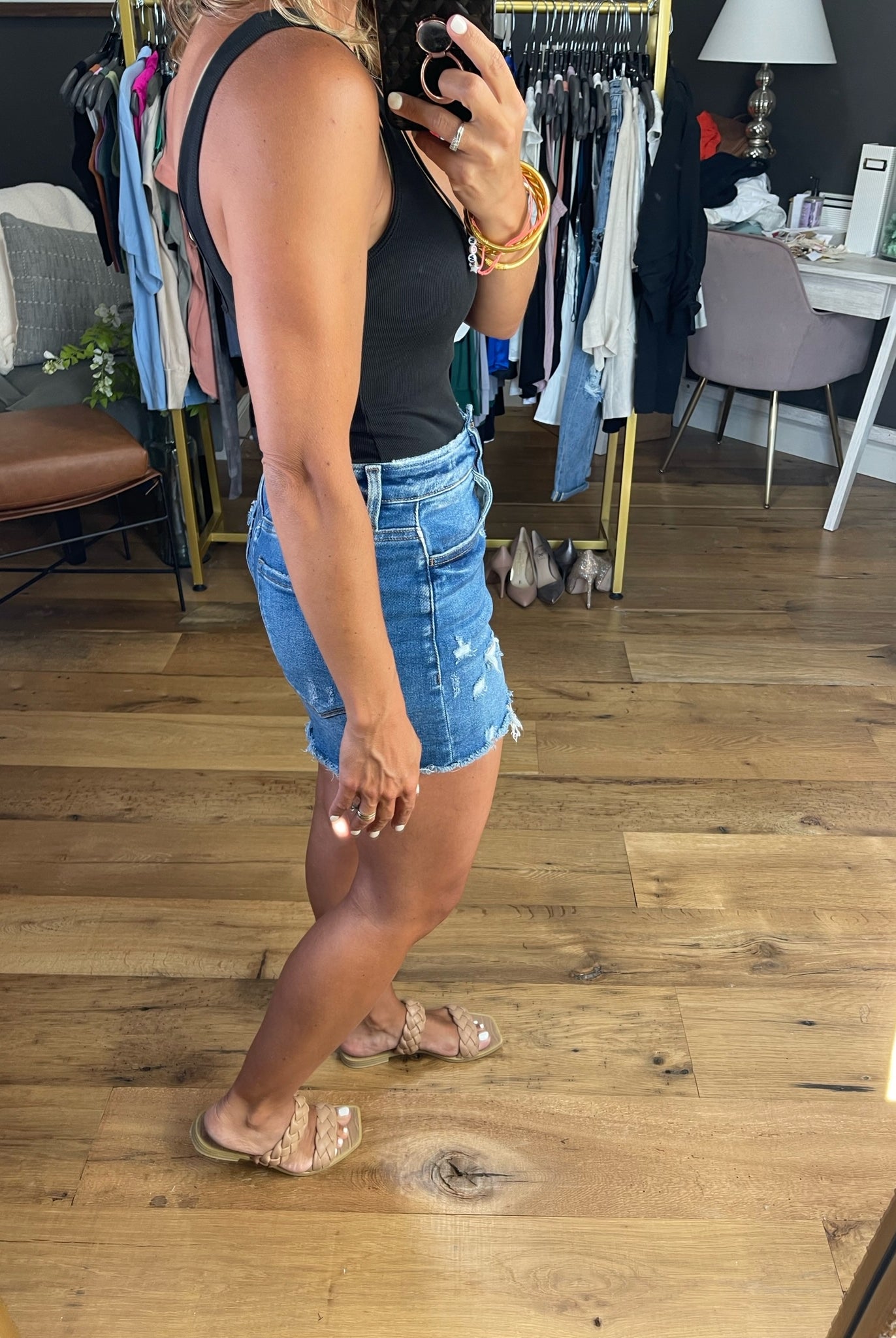 Just My Type Wide-Strap Bodysuit - Multiple Options-Bodysuits-Dress Forum FT2651-Anna Kaytes Boutique, Women's Fashion Boutique in Grinnell, Iowa