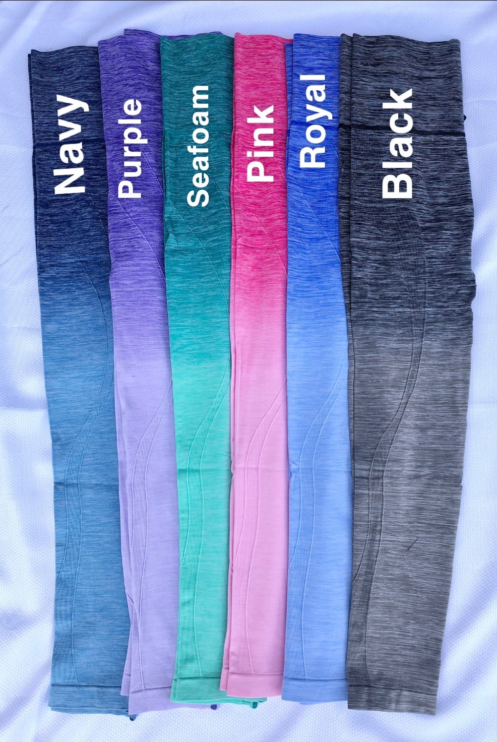 By The Bae Ombre Dip Dye High Waisted Legging with Contrast Stitching- Multiple Options-Leggings-Yelete ACT827001-Anna Kaytes Boutique, Women's Fashion Boutique in Grinnell, Iowa