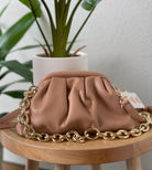 Kira Chain Link Shoulder Bag- Multiple Options-Clutch-Joia- BGW-4271-Anna Kaytes Boutique, Women's Fashion Boutique in Grinnell, Iowa