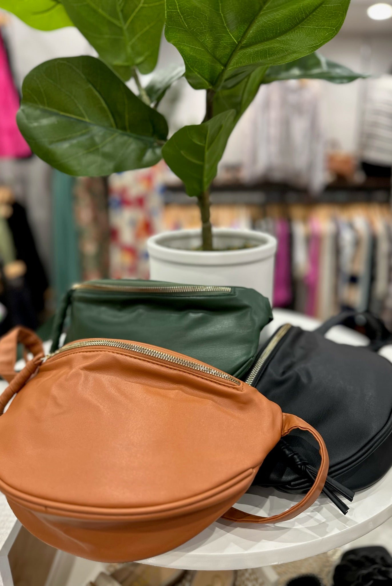 Mariah Vegan Leather Sling Bag-Multiple Options-Handbags-Anna Kaytes Boutique-Anna Kaytes Boutique, Women's Fashion Boutique in Grinnell, Iowa