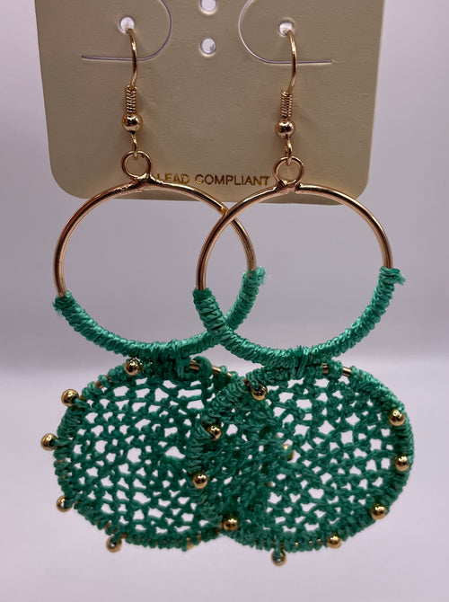 Daydreaming Crochet Earrings- Multiple Options-Earrings-Joia-Anna Kaytes Boutique, Women's Fashion Boutique in Grinnell, Iowa