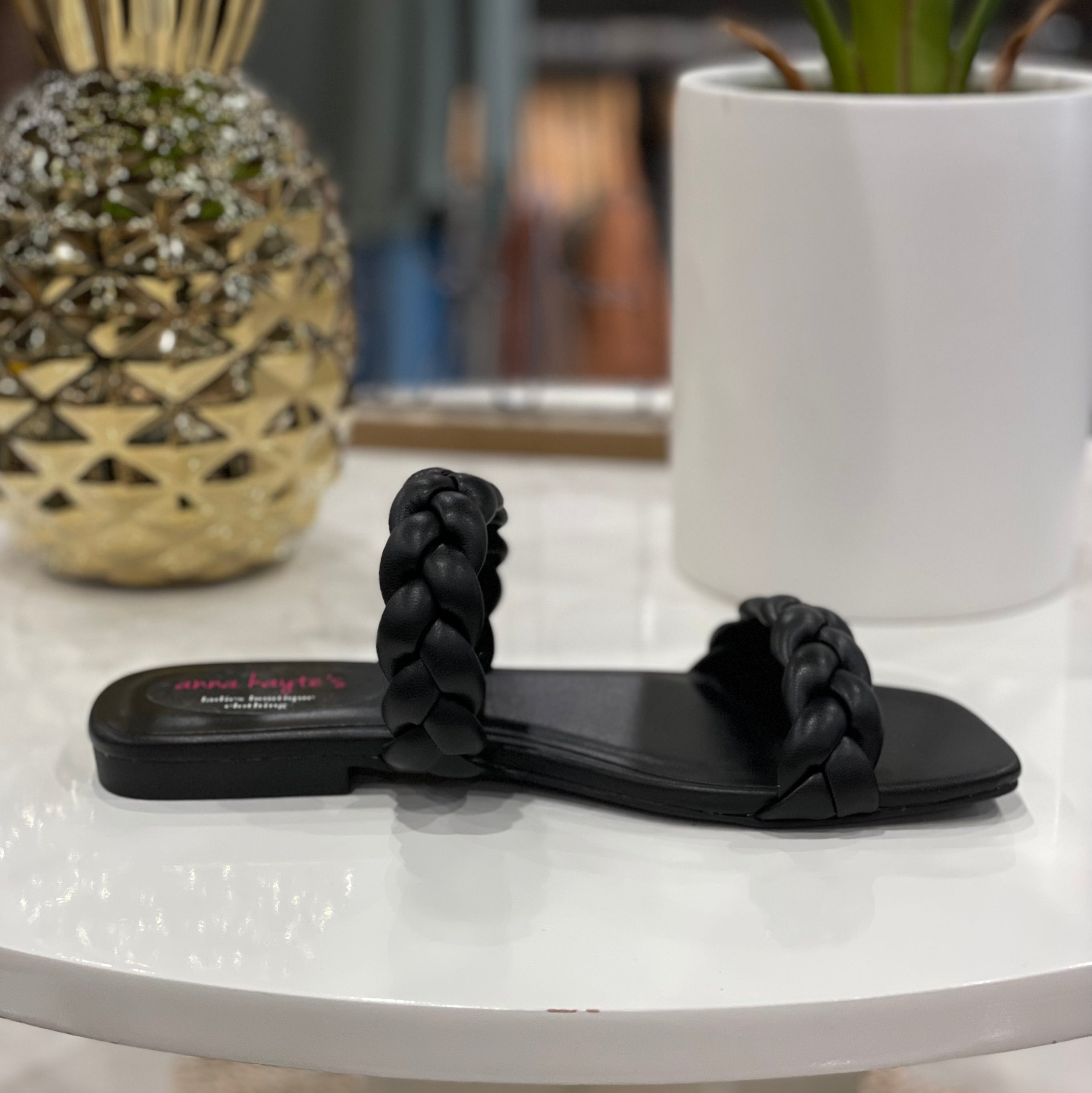 Too Fancy Braided Sandals- Multiple Options-Sandals-SHOE LA LA- VAULT-S-Anna Kaytes Boutique, Women's Fashion Boutique in Grinnell, Iowa
