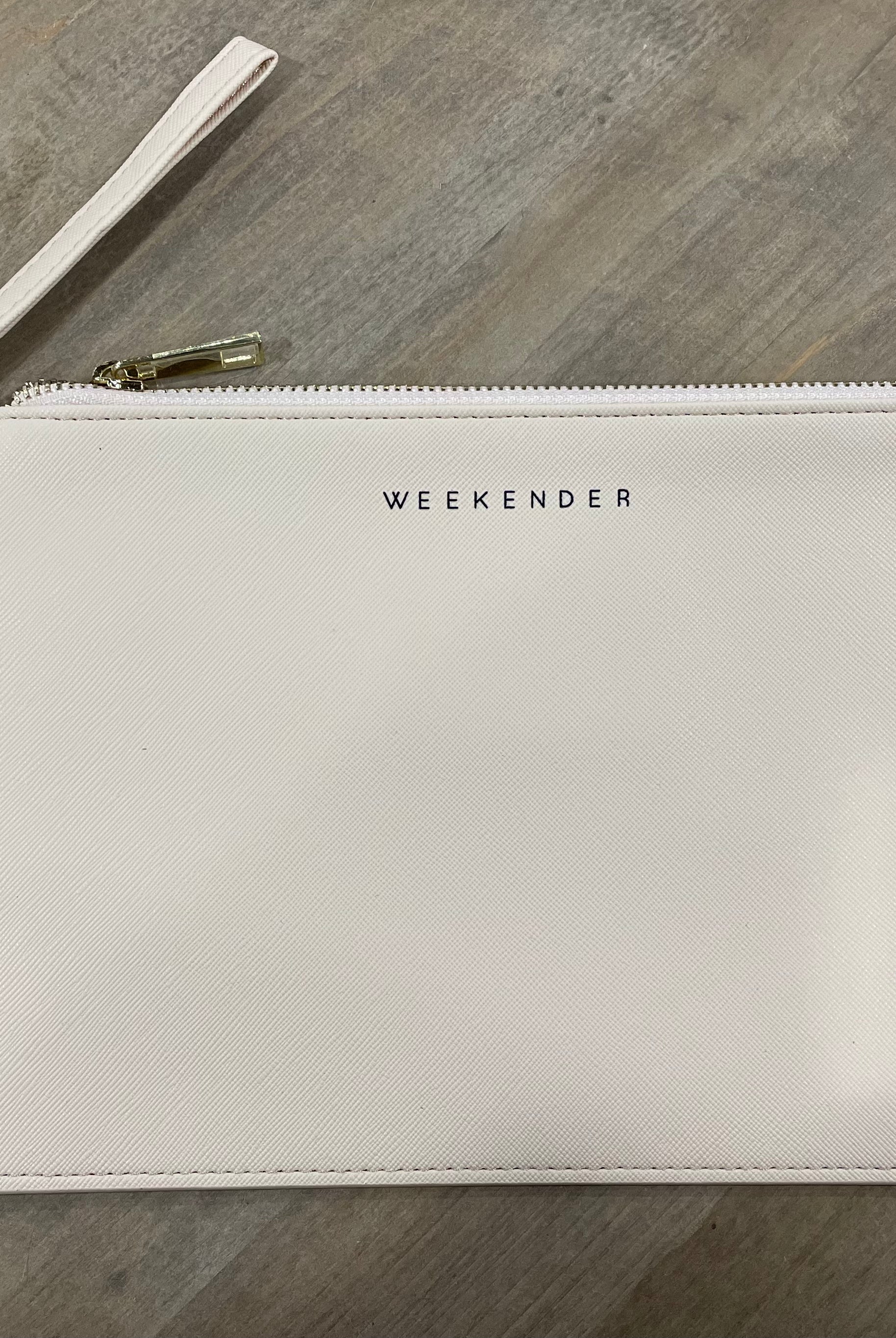 Weekender Wristlet- Blush-Handbags-Creative Brands-Anna Kaytes Boutique, Women's Fashion Boutique in Grinnell, Iowa