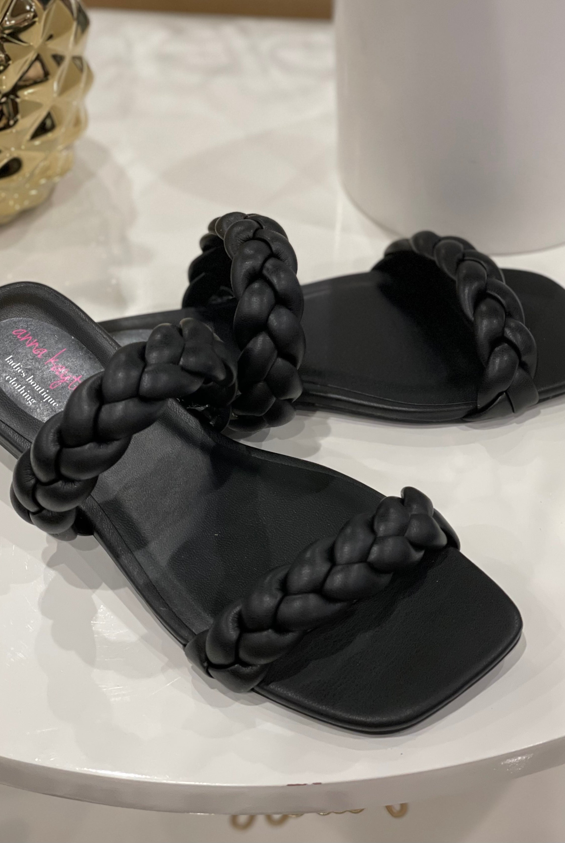 Too Fancy Braided Sandals- Multiple Options-Sandals-SHOE LA LA- VAULT-S-Anna Kaytes Boutique, Women's Fashion Boutique in Grinnell, Iowa