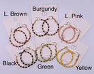 Lovely Lady Hoop Earrings- Multiple Options-Earrings-Joia-Anna Kaytes Boutique, Women's Fashion Boutique in Grinnell, Iowa