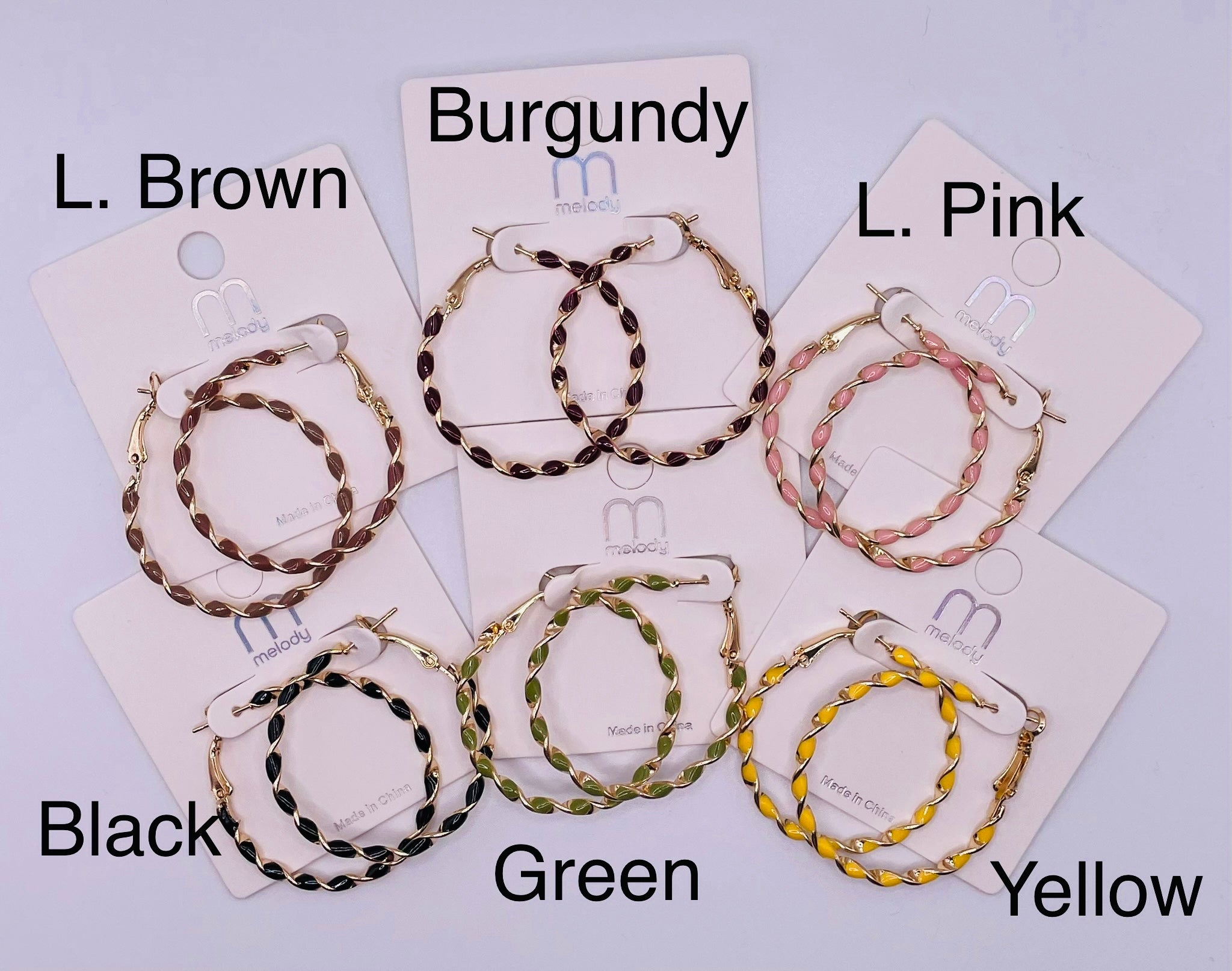Lovely Lady Hoop Earrings- Multiple Options-Earrings-Joia-Anna Kaytes Boutique, Women's Fashion Boutique in Grinnell, Iowa