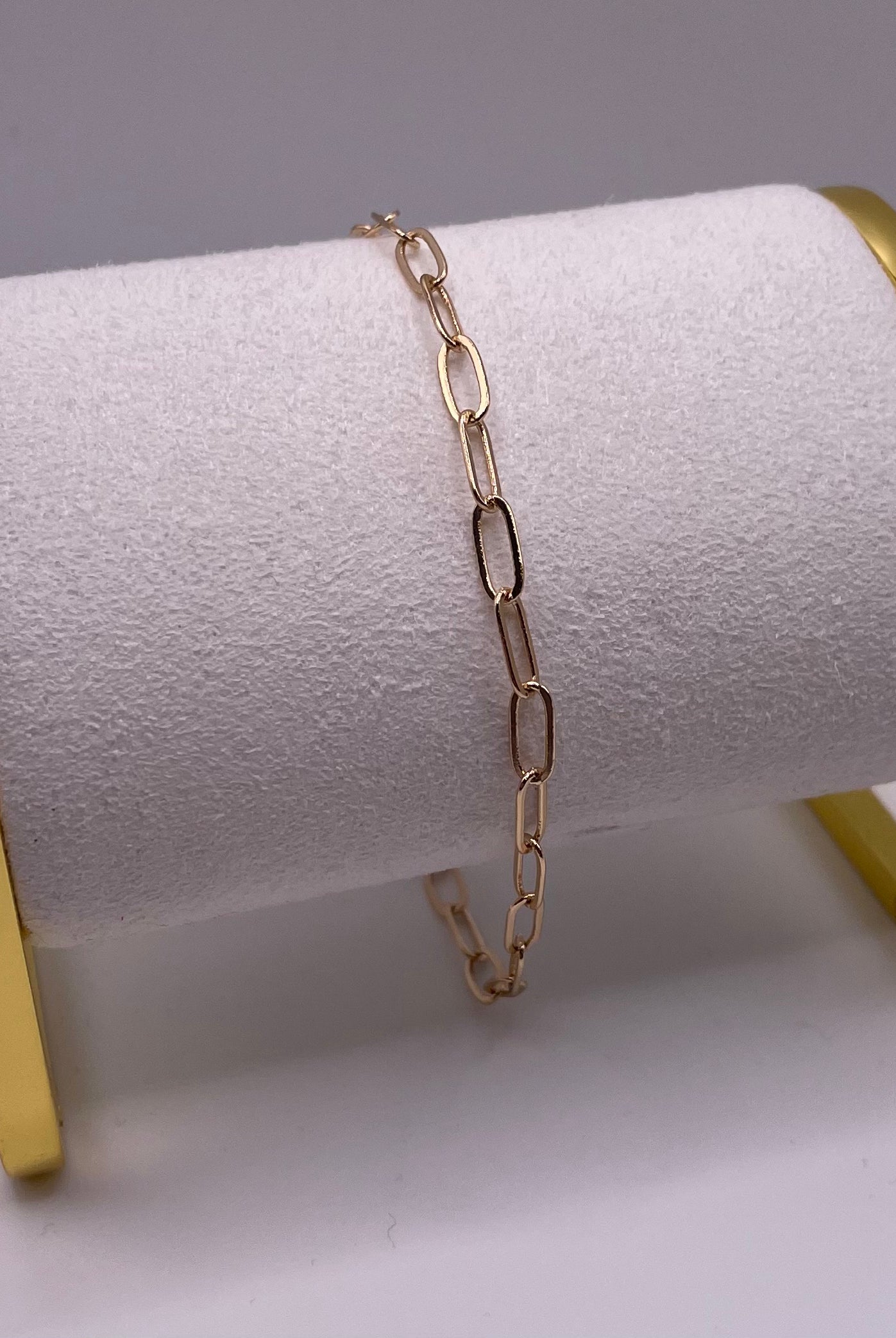 Lizzy Gold Chain Link Bracelet-Bracelets-Joia-Anna Kaytes Boutique, Women's Fashion Boutique in Grinnell, Iowa
