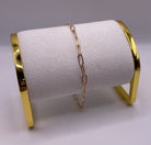 Lizzy Gold Chain Link Bracelet-Bracelets-Joia-Anna Kaytes Boutique, Women's Fashion Boutique in Grinnell, Iowa