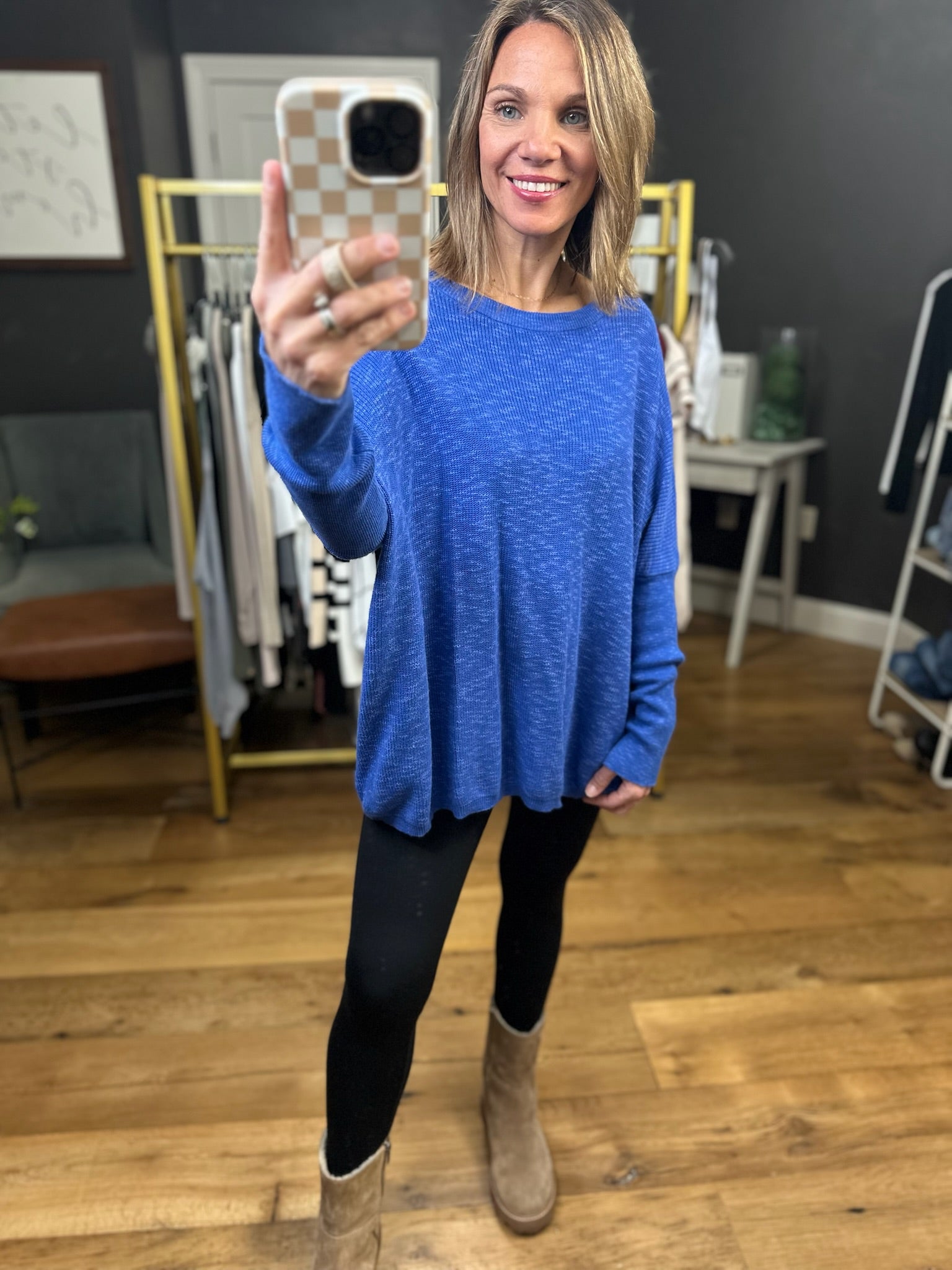 One Thing At A Time Lightweight Flowy Sweater - Multiple Options-Sweaters-Easel-Anna Kaytes Boutique, Women's Fashion Boutique in Grinnell, Iowa