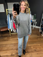 Fall Sentiment Crewneck Sweater - Heather Grey-Thread & Supply-Anna Kaytes Boutique, Women's Fashion Boutique in Grinnell, Iowa