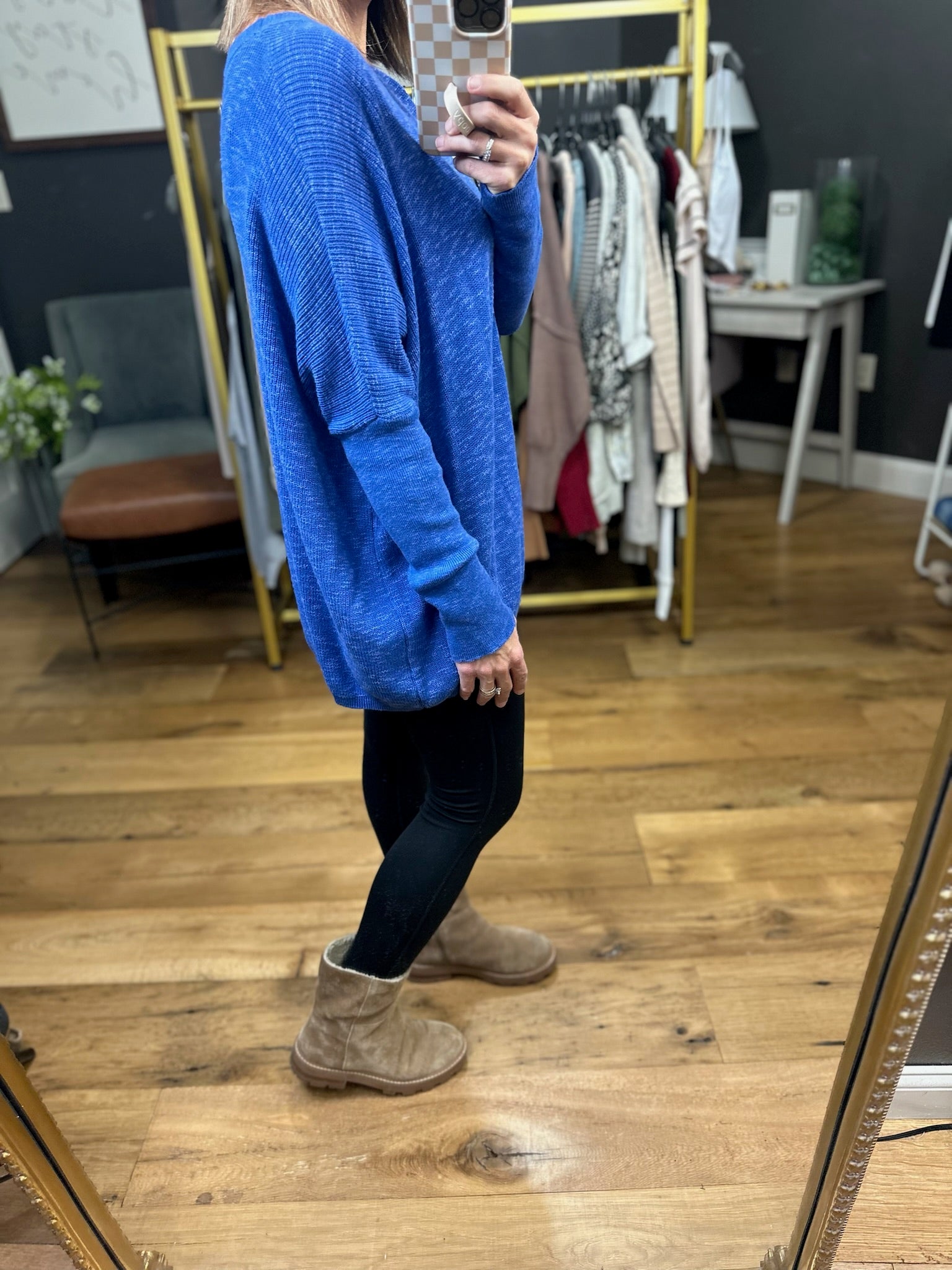 One Thing At A Time Lightweight Flowy Sweater - Multiple Options-Sweaters-Easel-Anna Kaytes Boutique, Women's Fashion Boutique in Grinnell, Iowa