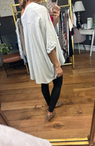 Can't Stay Away Boxy Hi-Low Top - Heather Grey-Bucketlist-Anna Kaytes Boutique, Women's Fashion Boutique in Grinnell, Iowa