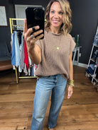 Outlook On Life Short Sleeve Knit Top - Multiple Options-Very J-Anna Kaytes Boutique, Women's Fashion Boutique in Grinnell, Iowa