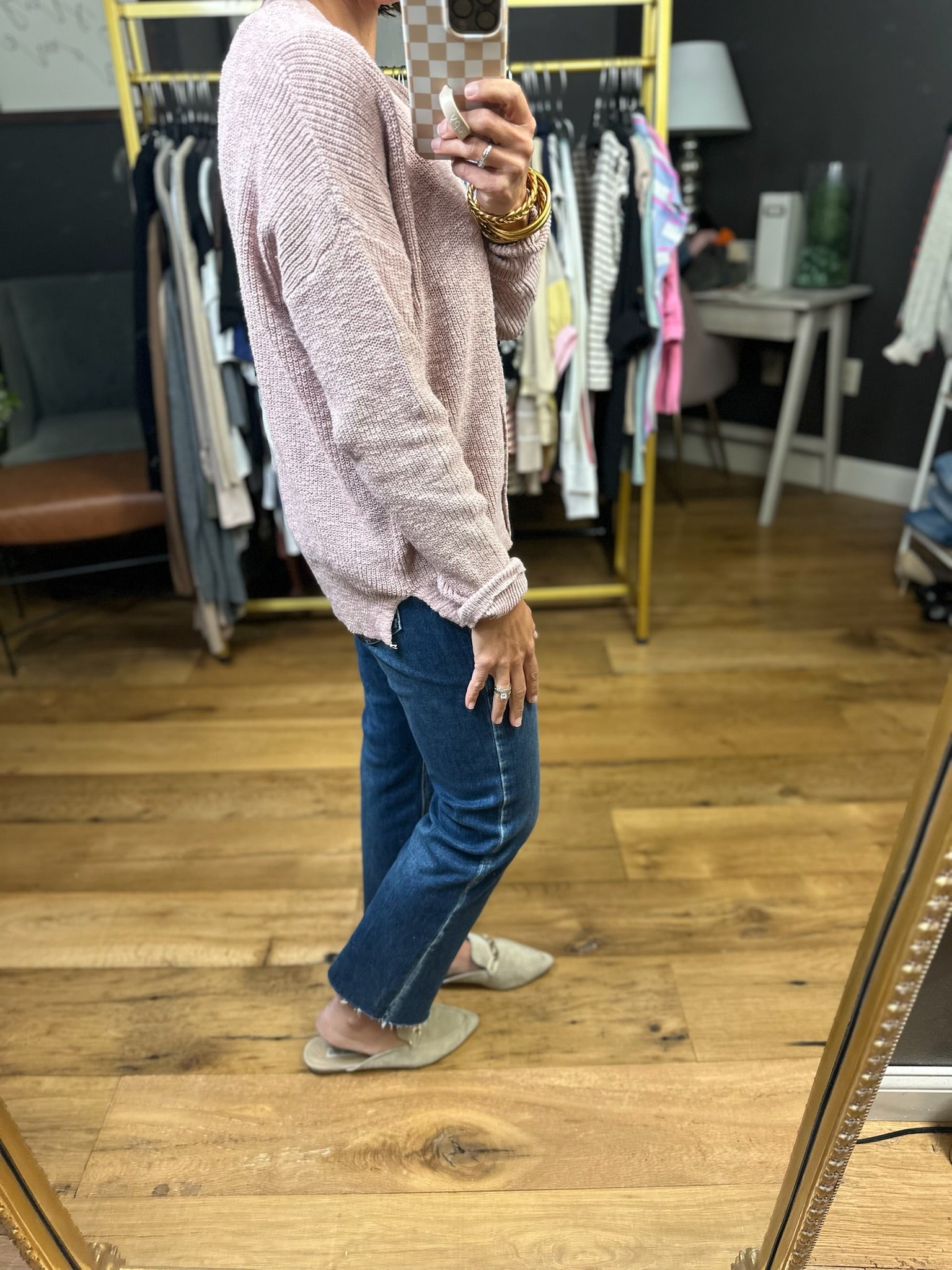 Love Connection Knit Button Cardigan - Mauve-Staccato-Anna Kaytes Boutique, Women's Fashion Boutique in Grinnell, Iowa