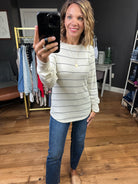 Heard You Say Striped Long Sleeve Top - Multiple Options-Thread & Supply-Anna Kaytes Boutique, Women's Fashion Boutique in Grinnell, Iowa