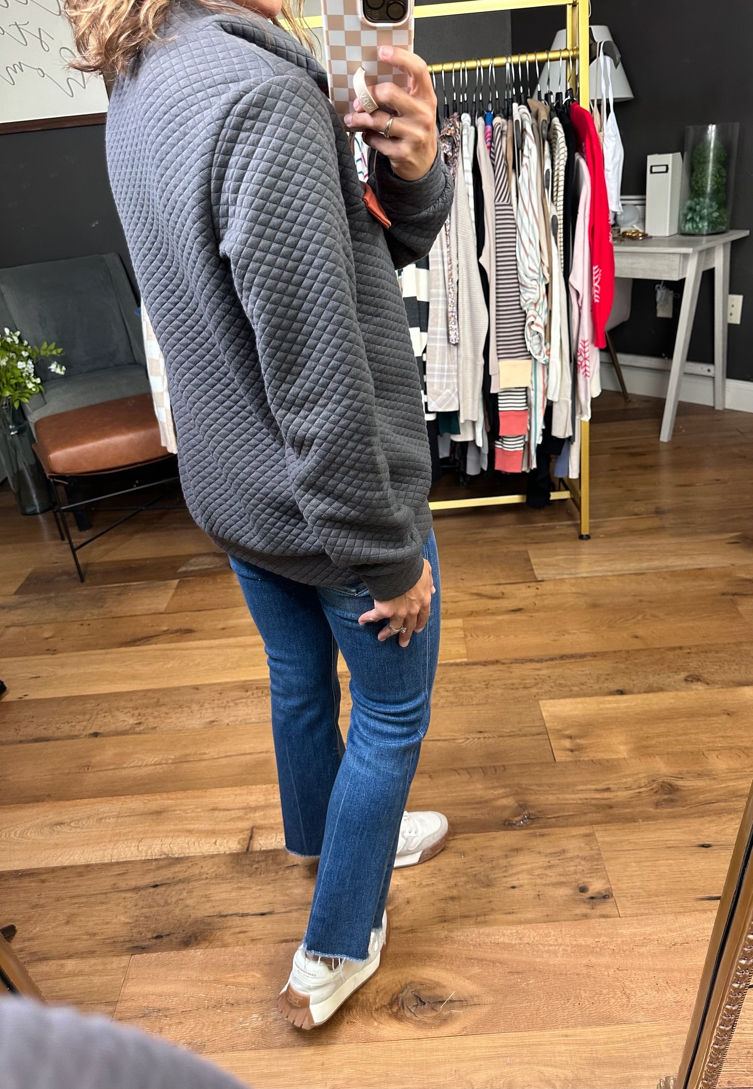 On The Move Quilted Henley Pullover - Multiple Options-Staccato-Anna Kaytes Boutique, Women's Fashion Boutique in Grinnell, Iowa