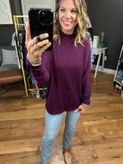 Right Next To You Mock Neck Top - Multiple Options-Long Sleeves-Staccato 17855B-Anna Kaytes Boutique, Women's Fashion Boutique in Grinnell, Iowa