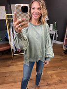 The Right Era Washed Oversized Crew - Multiple Options-Easel-Anna Kaytes Boutique, Women's Fashion Boutique in Grinnell, Iowa