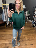 Other Than That Pocket Zip Pullover - Multiple Options-Sweaters-Thread & Supply J1620mskts-Anna Kaytes Boutique, Women's Fashion Boutique in Grinnell, Iowa