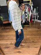 Heard You Say Striped Long Sleeve Top - Multiple Options-Thread & Supply-Anna Kaytes Boutique, Women's Fashion Boutique in Grinnell, Iowa